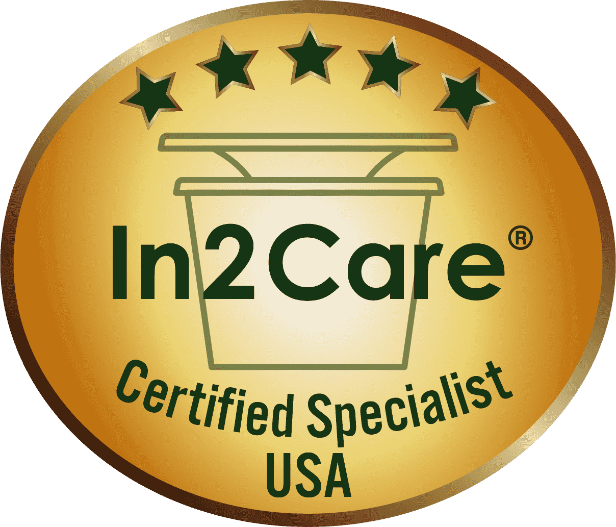 In 2Care Certified Specialist Logo 